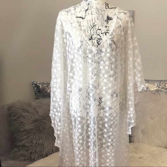 Boho Sexy Festival Beach Kaftan Bikini Cover Up - Picture 6 of 7